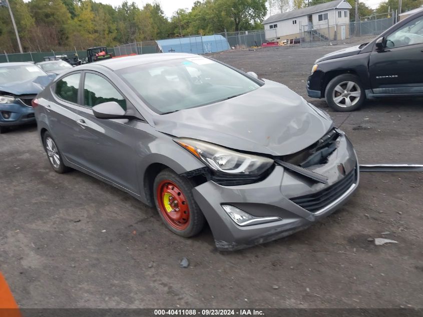 2014 HYUNDAI ELANTRA SE #2997778312