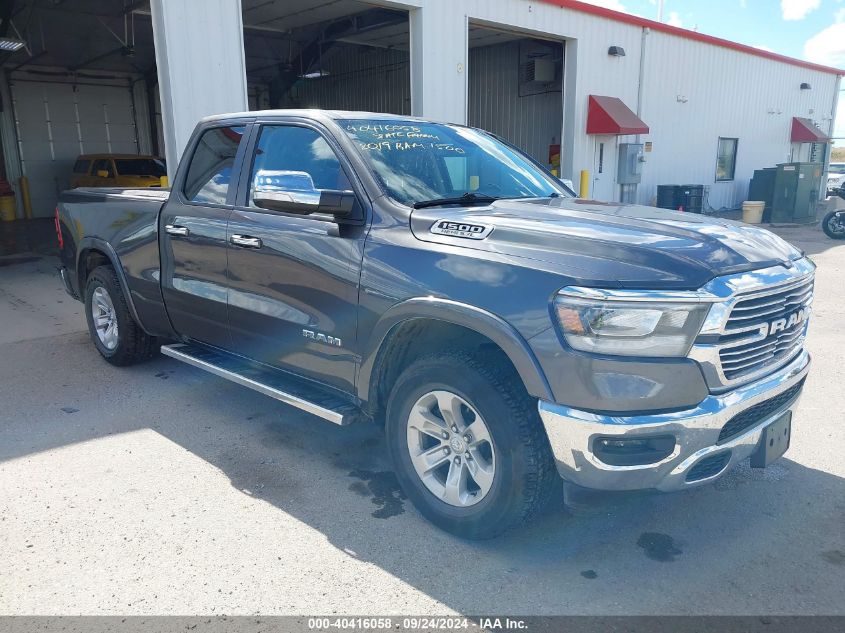 2019 RAM 1500 LARAMIE QUAD CAB 4X4 6'4 BOX #3035087230