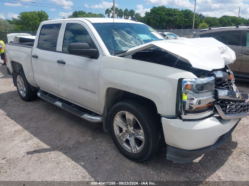 2018 CHEVROLET SILVERADO 1500 CUSTOM #2996535114