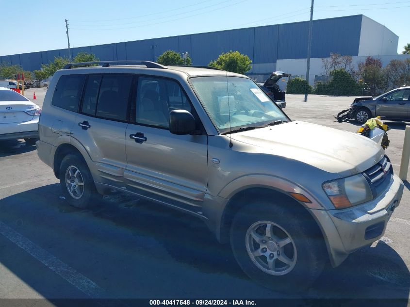 2001 MITSUBISHI MONTERO XLS #2992833302