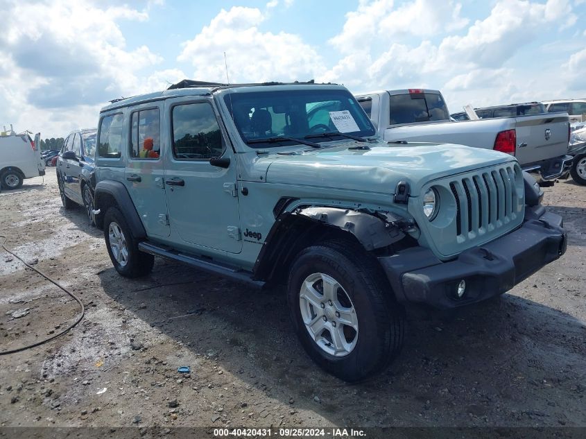 2023 JEEP WRANGLER 4-DOOR SPORT S 4X4 #3035077635