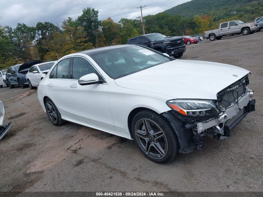 2021 MERCEDES-BENZ C 300 4MATIC #2996535104