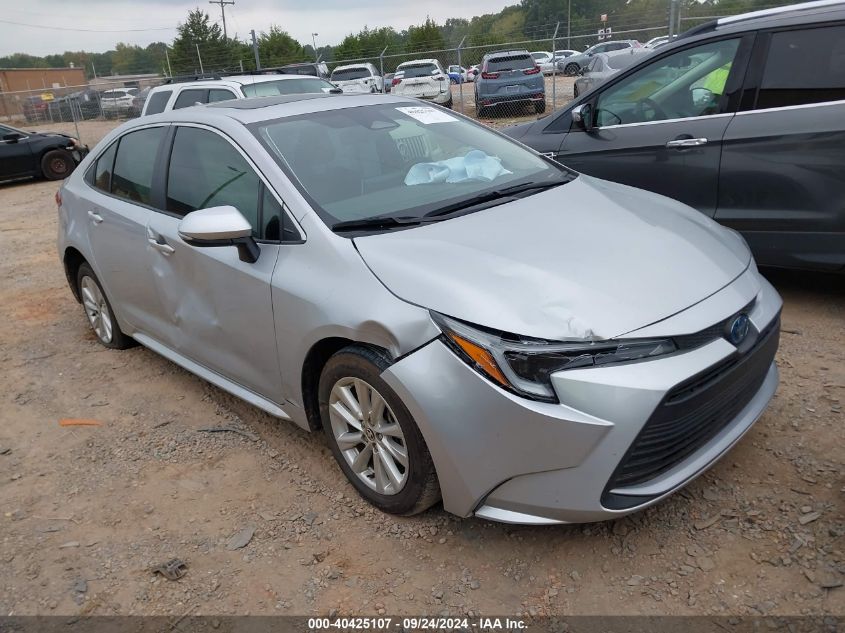 2023 TOYOTA COROLLA HYBRID XLE #2992827608