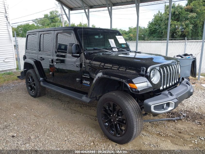 2021 JEEP WRANGLER 4XE UNLIMITED SAHARA 4X4 #2992827590