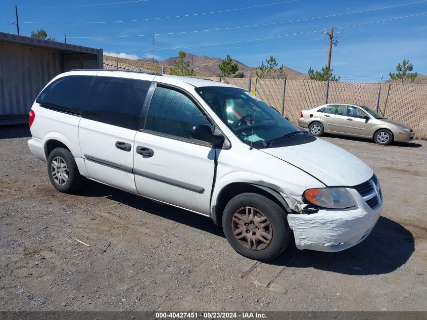 2007 DODGE GRAND CARAVAN SE #2992820765