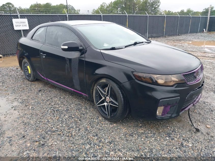 2010 KIA FORTE KOUP SX #2992827549