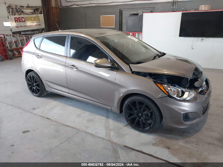 2013 HYUNDAI ACCENT GS #3035077508