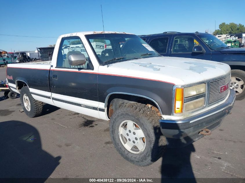 1992 GMC SIERRA K1500 #3035089587