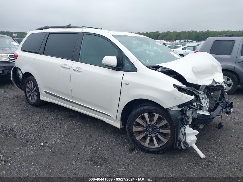 2020 TOYOTA SIENNA XLE #2992826986