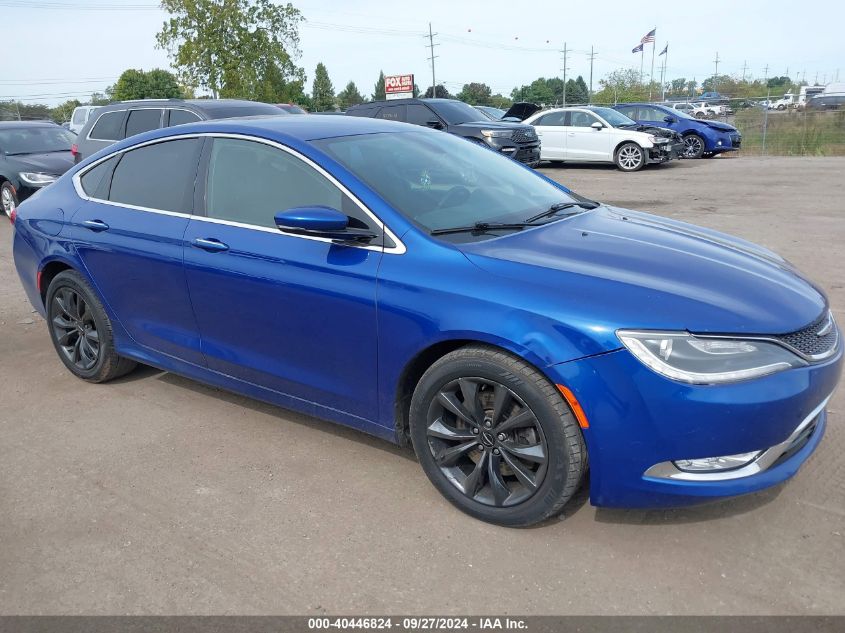 2015 CHRYSLER 200 C #3035077472