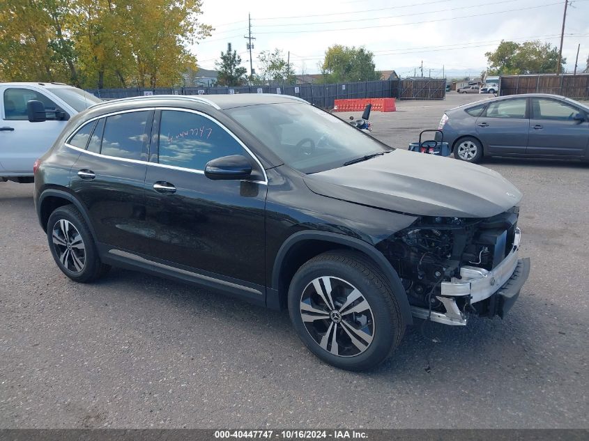 2025 MERCEDES-BENZ GLA 250 4MATIC #3046371912