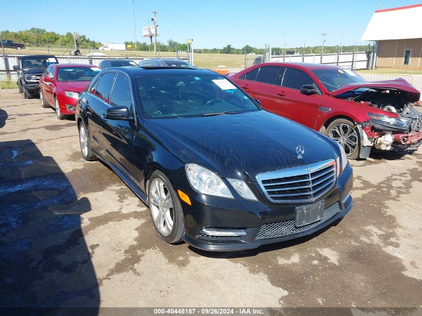 2013 MERCEDES-BENZ E 350 #3035087093