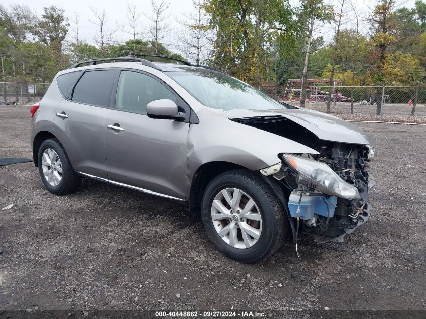 2012 NISSAN MURANO SL #2992826945