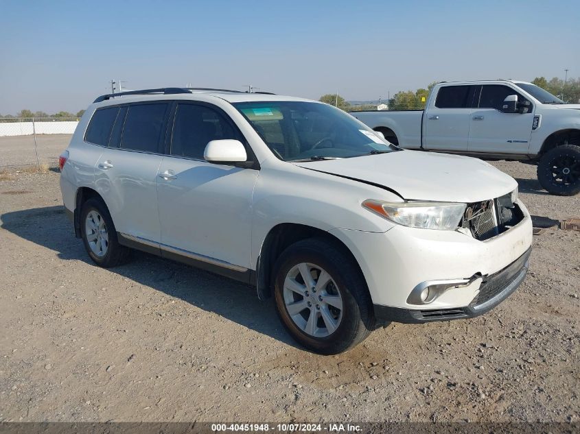 2013 TOYOTA HIGHLANDER SE V6 #3035089551