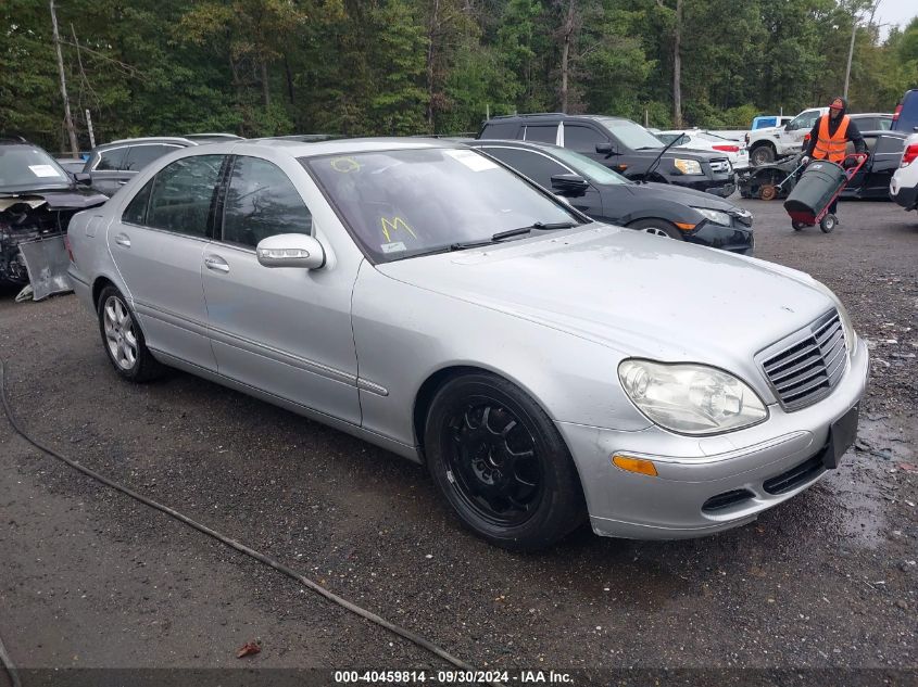 2004 MERCEDES-BENZ S 430 4MATIC #3001576947