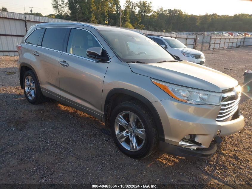 2014 TOYOTA HIGHLANDER LIMITED V6 #2992830270