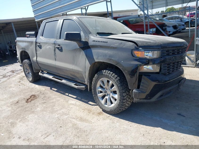 2020 CHEVROLET SILVERADO 1500 2WD  SHORT BED CUSTOM #2992830263