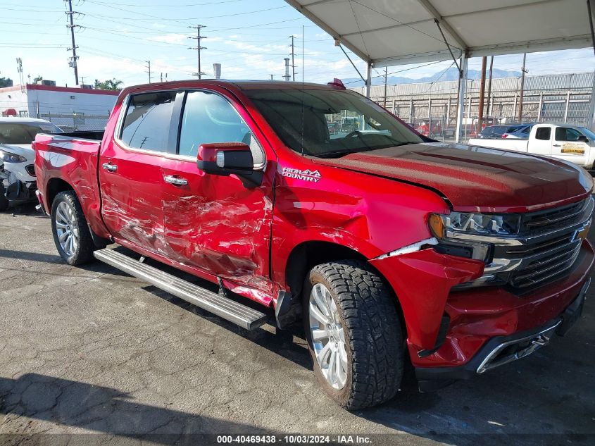 2021 CHEVROLET SILVERADO 1500 4WD  SHORT BED HIGH COUNTRY #2992833925