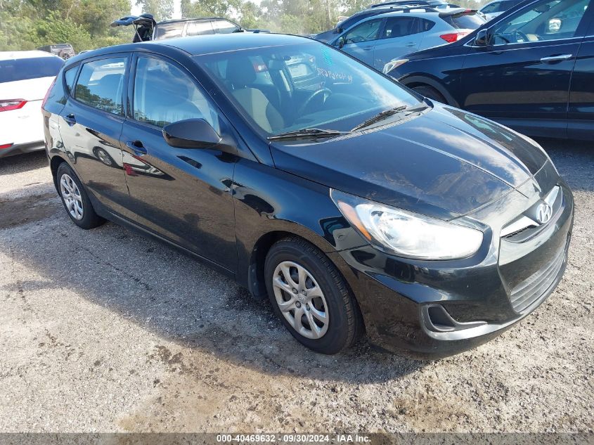 2012 HYUNDAI ACCENT GS #2996534812