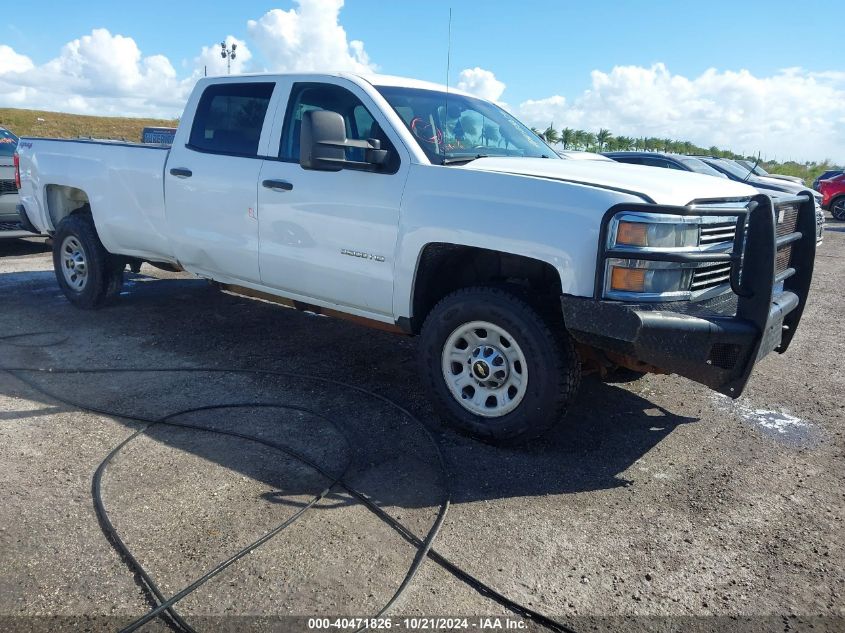 2015 CHEVROLET SILVERADO 3500HD WT #2997777469