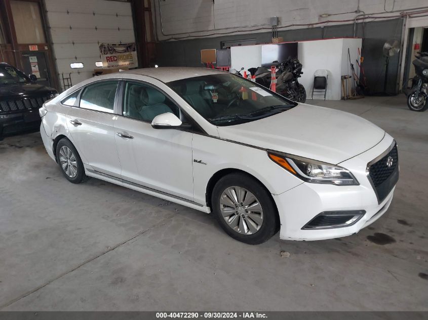 2017 HYUNDAI SONATA HYBRID SE #3056070948