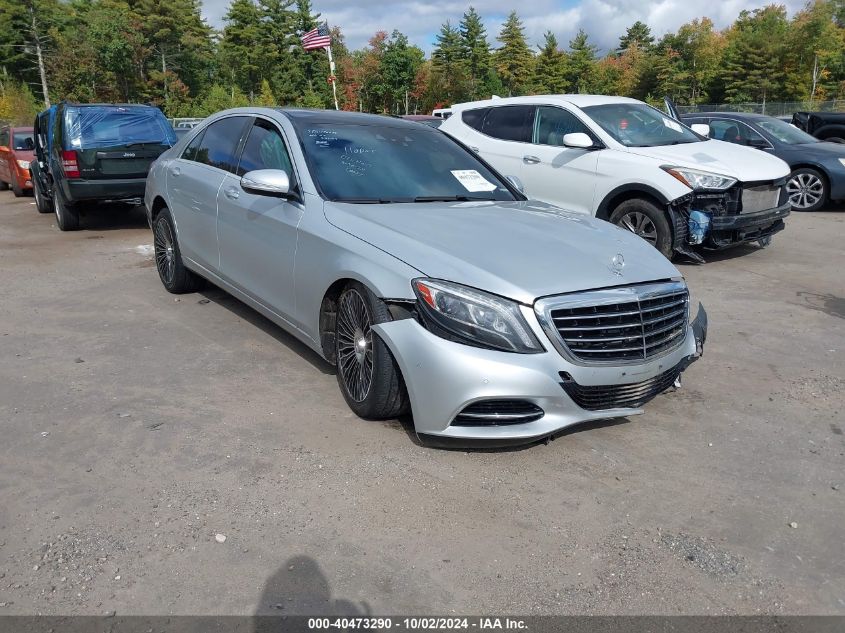 2016 MERCEDES-BENZ S 550 4MATIC #3034053724