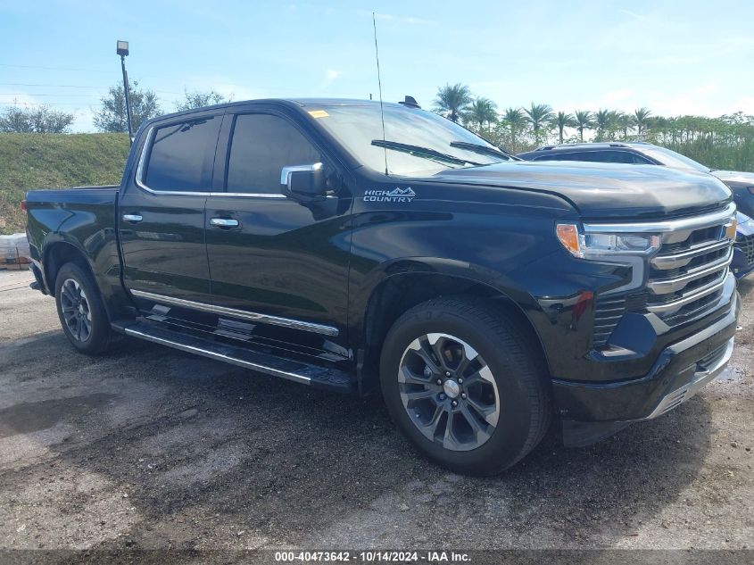 2024 CHEVROLET SILVERADO 1500 2WD  SHORT BED HIGH COUNTRY #2995285603