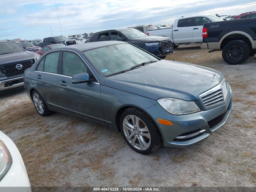 2012 MERCEDES-BENZ C 300 LUXURY 4MATIC/SPORT 4MATIC #2982985599