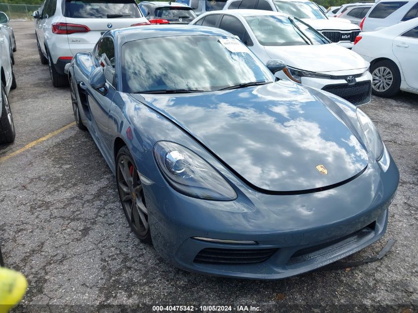 2017 PORSCHE 718 CAYMAN S #2992833916