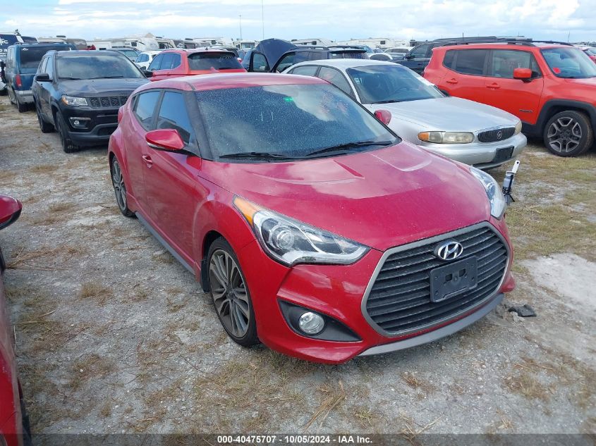 2016 HYUNDAI VELOSTER TURBO #2995286066