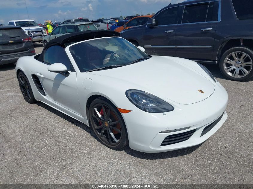 2017 PORSCHE 718 BOXSTER S #2992833911