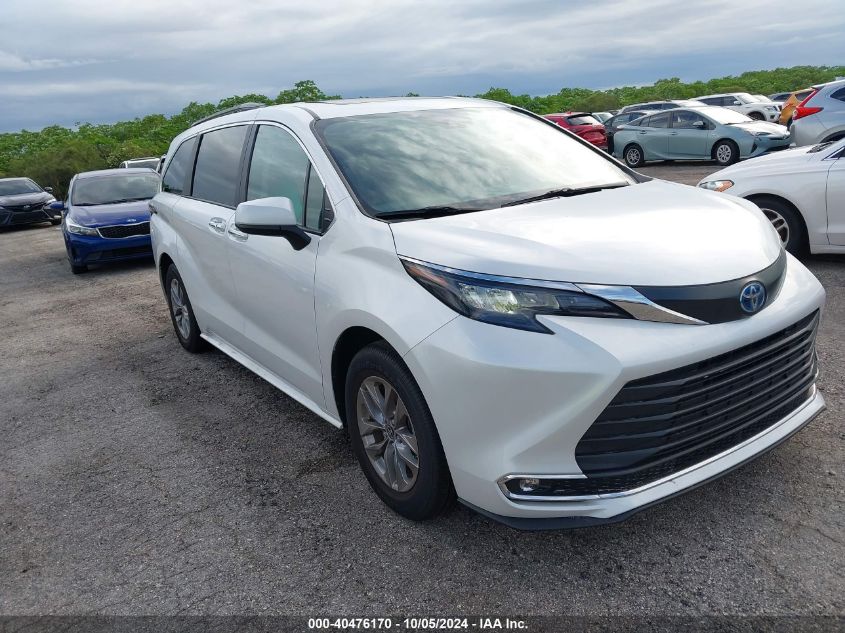 2024 TOYOTA SIENNA XLE #2995286014