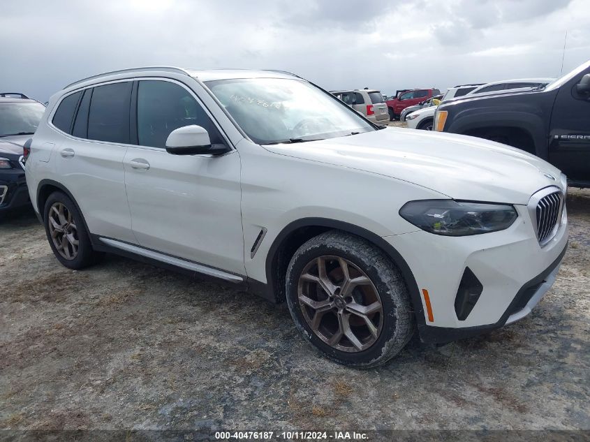 2022 BMW X3 SDRIVE30I #2995286013