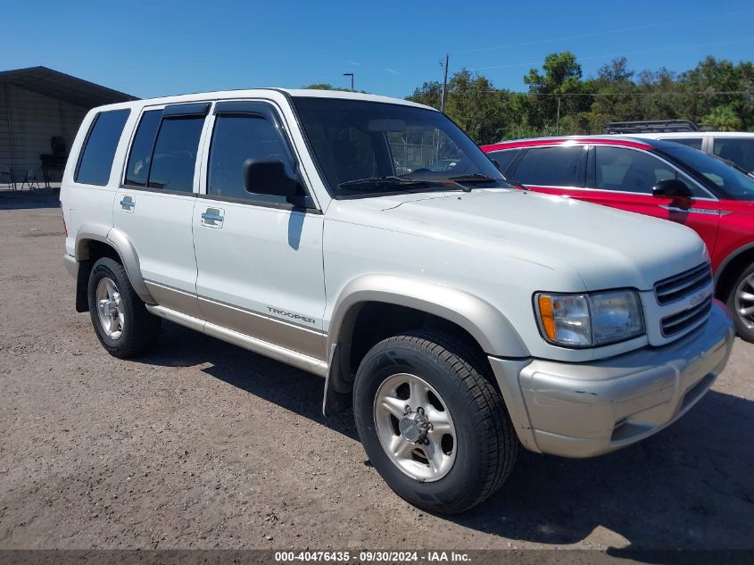 2001 ISUZU TROOPER LIMITED/LS/S #2996534613