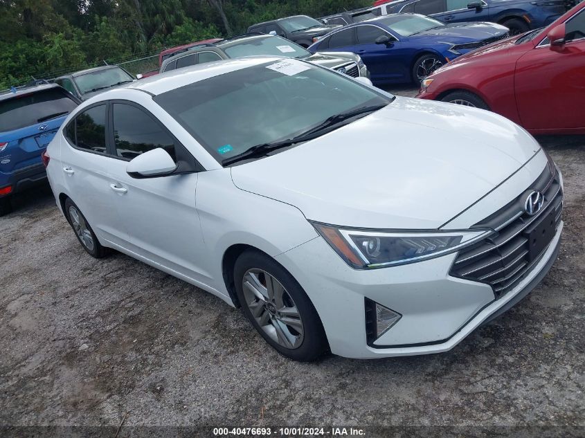 2020 HYUNDAI ELANTRA SEL #2990350339