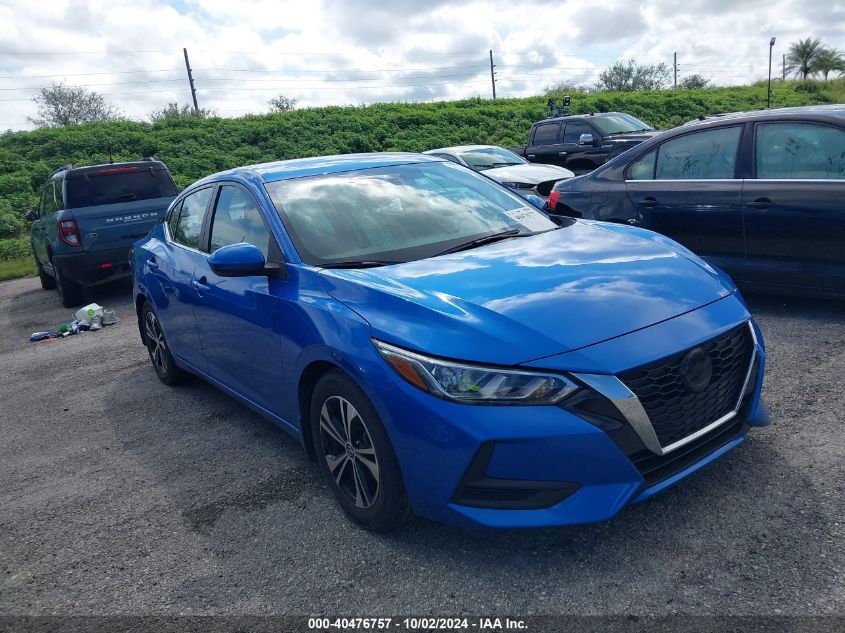 2022 NISSAN SENTRA SV XTRONIC CVT #2992826872