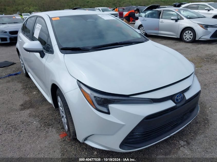 2024 TOYOTA COROLLA HYBRID LE #2992826821