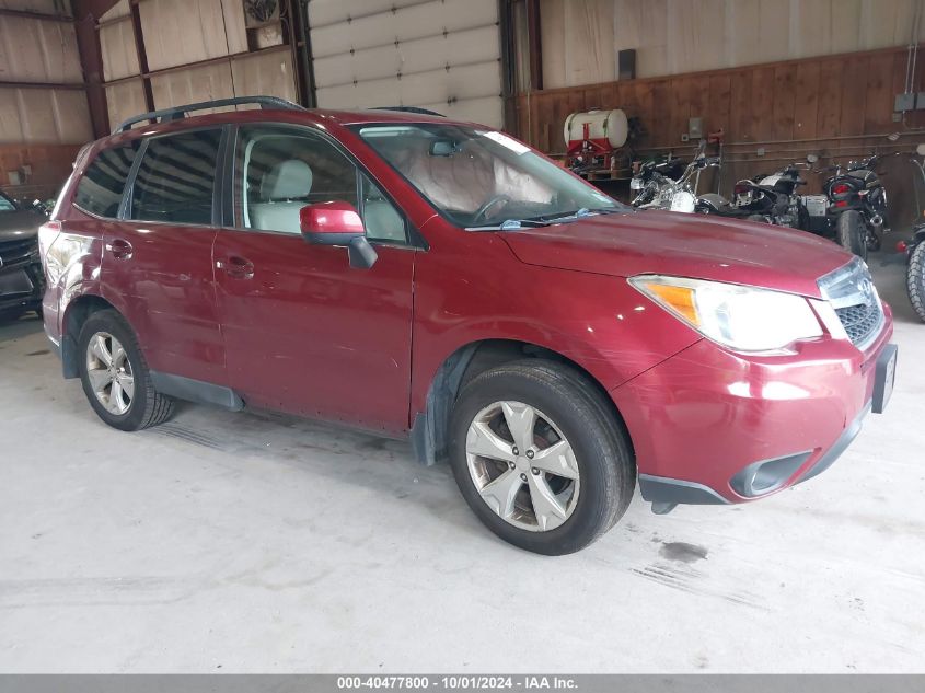 2015 SUBARU FORESTER 2.5I LIMITED #3035077251