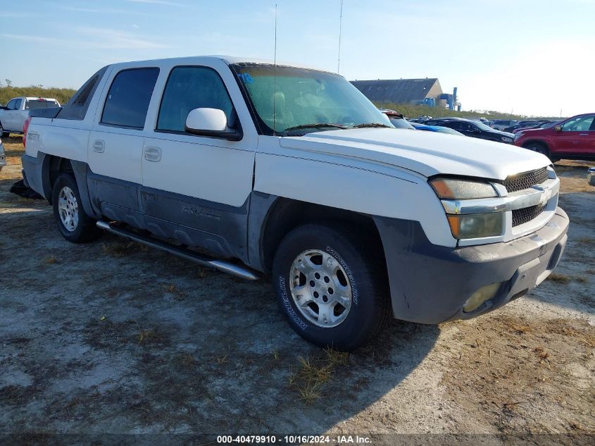 2003 CHEVROLET AVALANCHE 1500 #2991586687