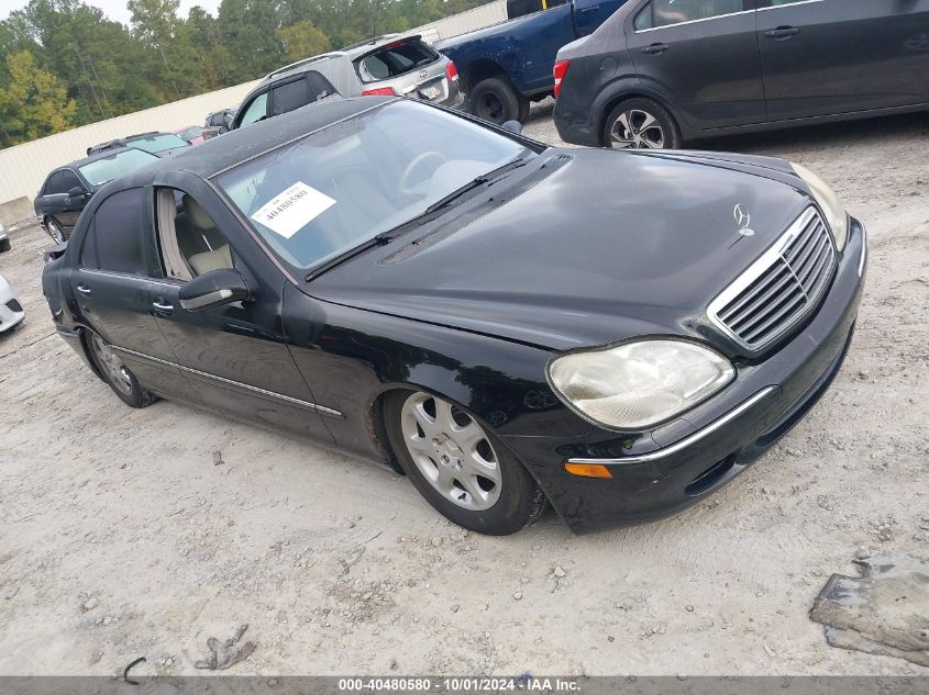 2001 MERCEDES-BENZ S 500 #2997777570