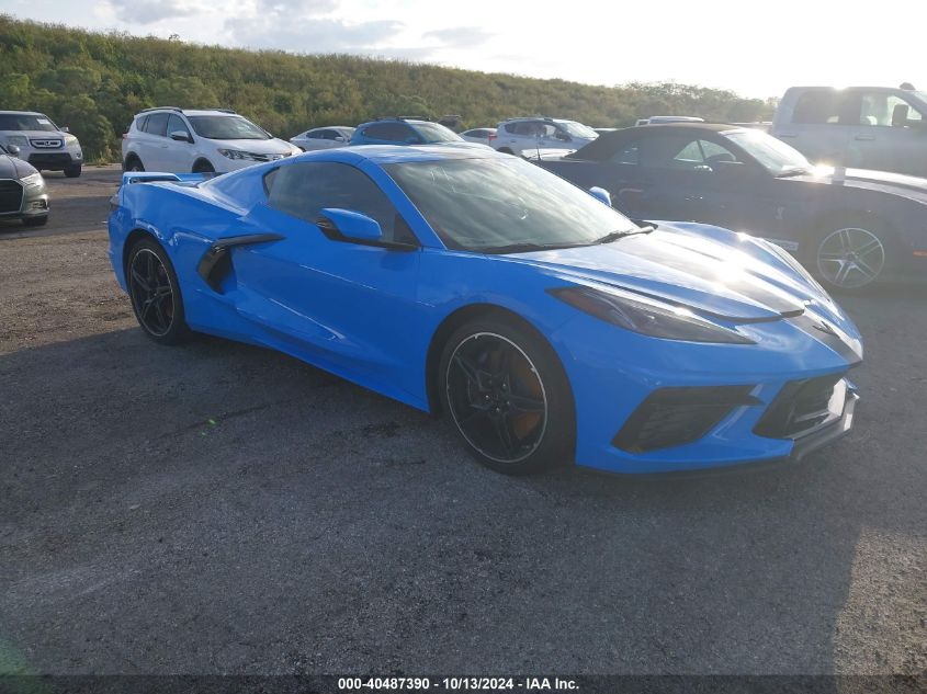 2021 CHEVROLET CORVETTE STINGRAY RWD  2LT #3037527797