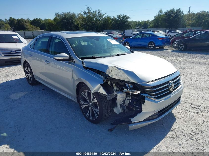 2021 VOLKSWAGEN PASSAT 2.0T SE #2990354140