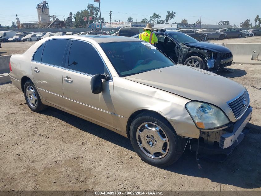 2002 LEXUS LS 430 #3050075292