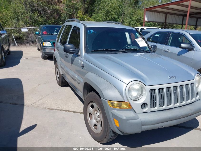 2007 JEEP LIBERTY SPORT #3034472655