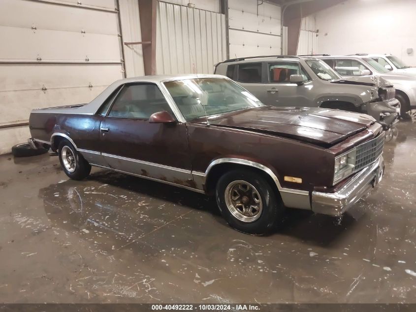 1987 CHEVROLET EL CAMINO #2990354131