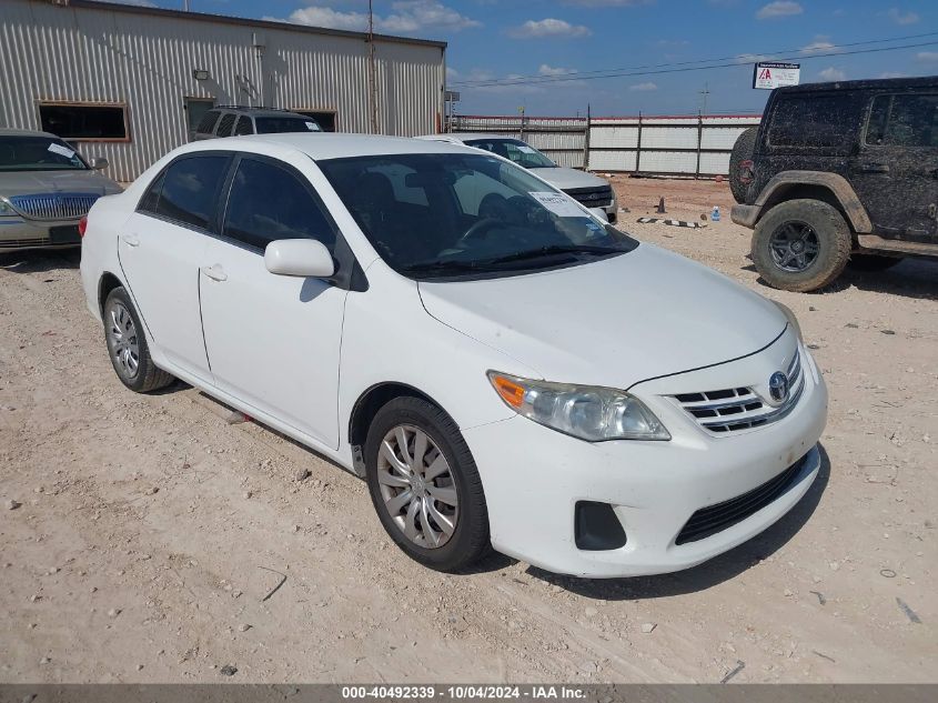 2013 TOYOTA COROLLA LE #3035086596