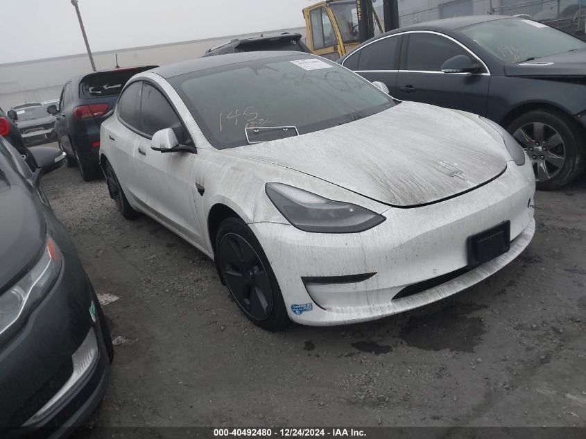 2021 TESLA MODEL 3 LONG RANGE DUAL MOTOR ALL-WHEEL DRIVE #3035090928