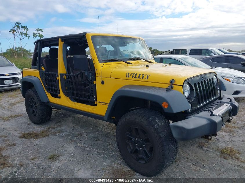 2015 JEEP WRANGLER UNLIMITED WILLYS WHEELER #2992826164