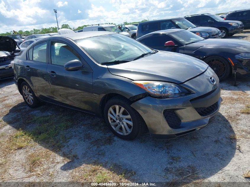 2013 MAZDA MAZDA3 I TOURING #2995300646