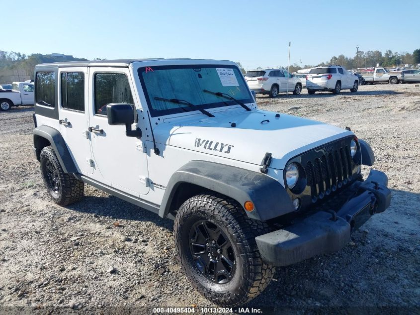 2016 JEEP WRANGLER UNLIMITED WILLYS WHEELER #2992818360